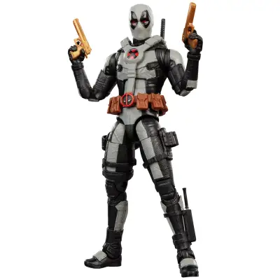 Figurine Marvel legends deadpool and wolverine black white action
